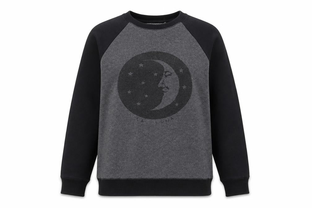 Front view of Kendall And Kylie women’s grey jumper, size XS