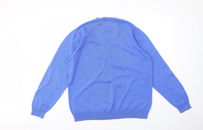 Mens UK Size L M&S Blue Pullover Sweatshirt