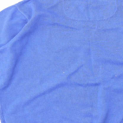 Mens UK Size L M&S Blue Pullover Sweatshirt