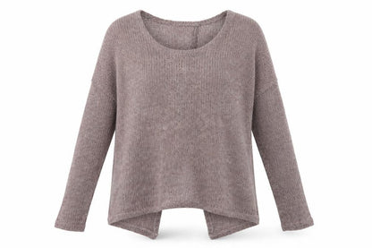 Womens UK Size L b.young Purple Pullover Jumper