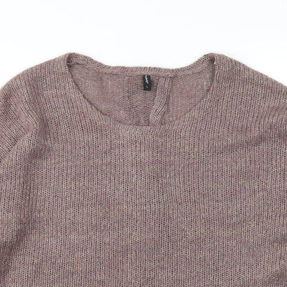 b.young Womens Purple   Pullover Jumper Size L