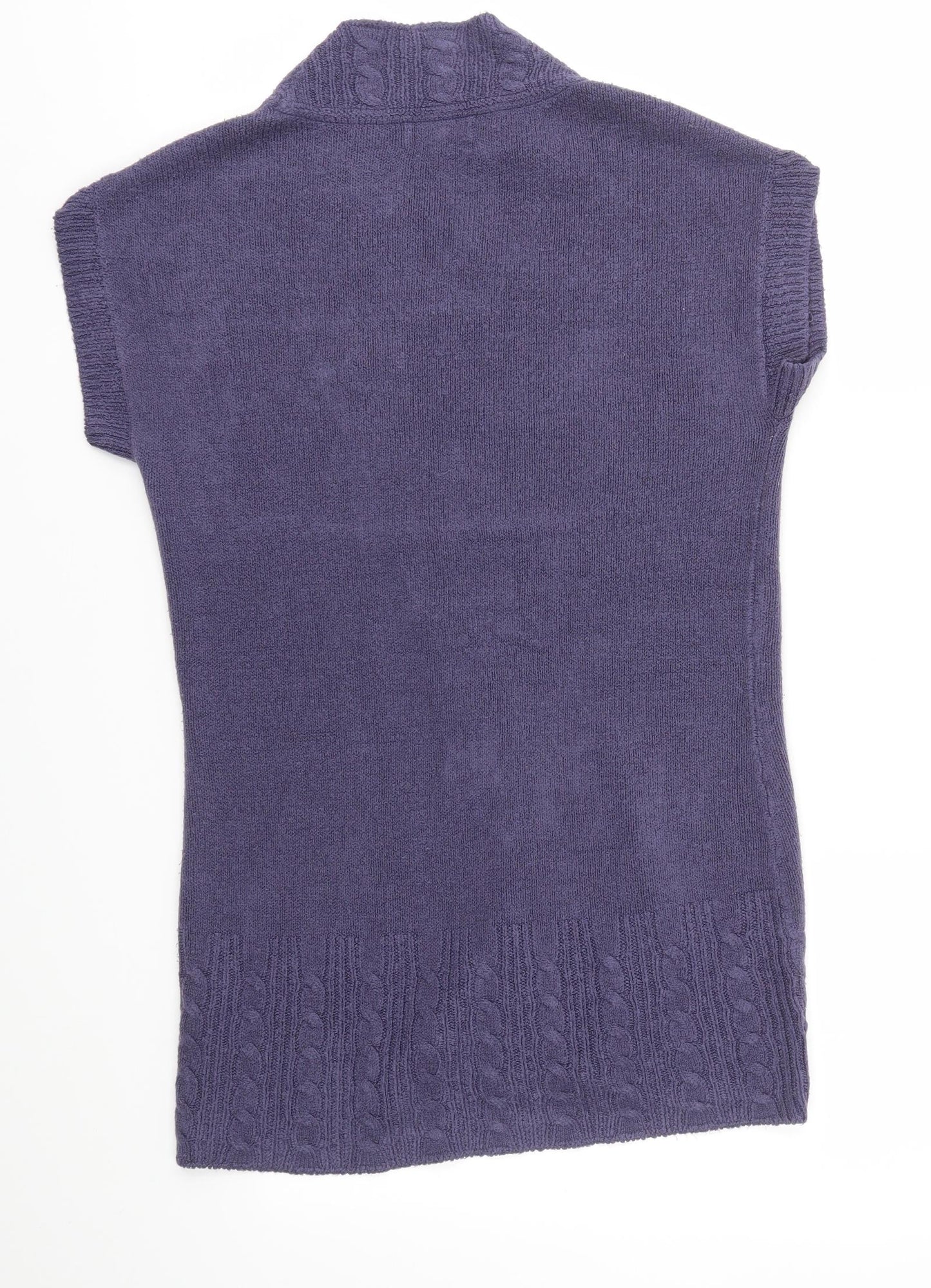 Womens UK Size S M&S Purple Pullover Jumper