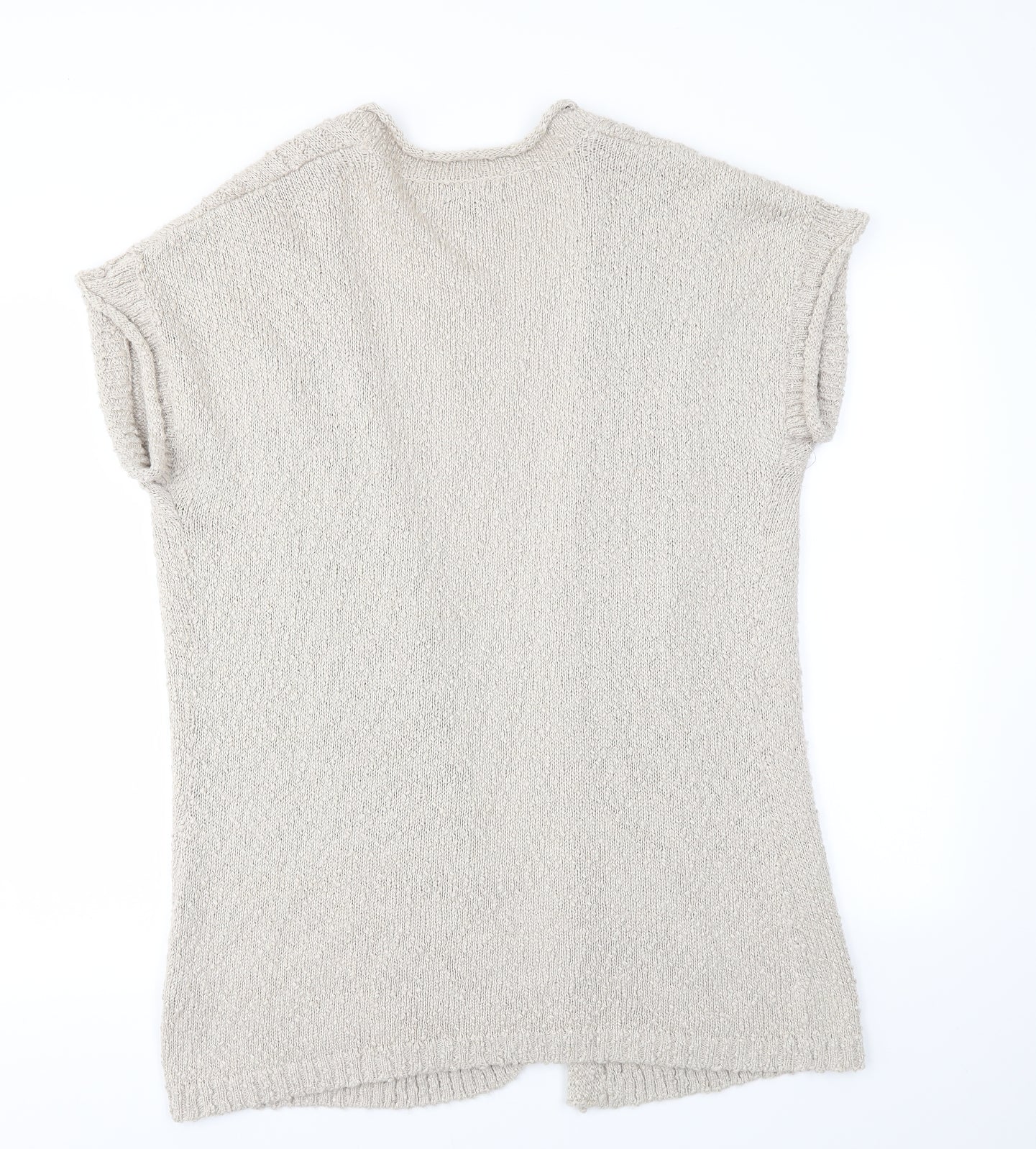 Boutique Belle Womens Beige   Cardigan Jumper Size L