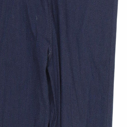 Womens UK Size L Preworn  Capri Blue Leggings