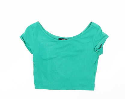 FOREVER 21 Womens Green   Basic T-Shirt Size M