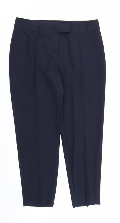 George Womens Blue   Carrot Trousers Size 12 L25 in