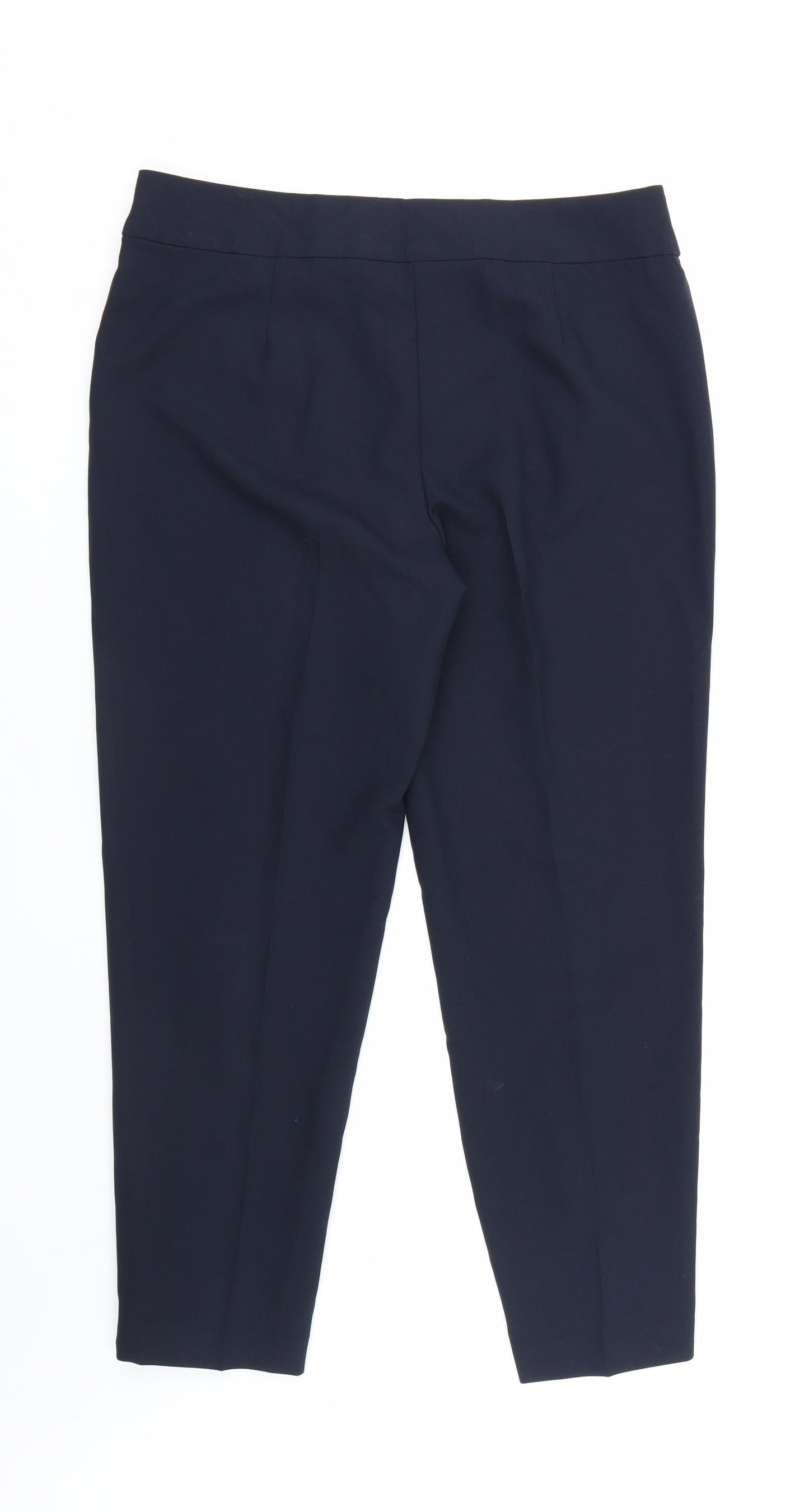 George Womens Blue   Carrot Trousers Size 12 L25 in