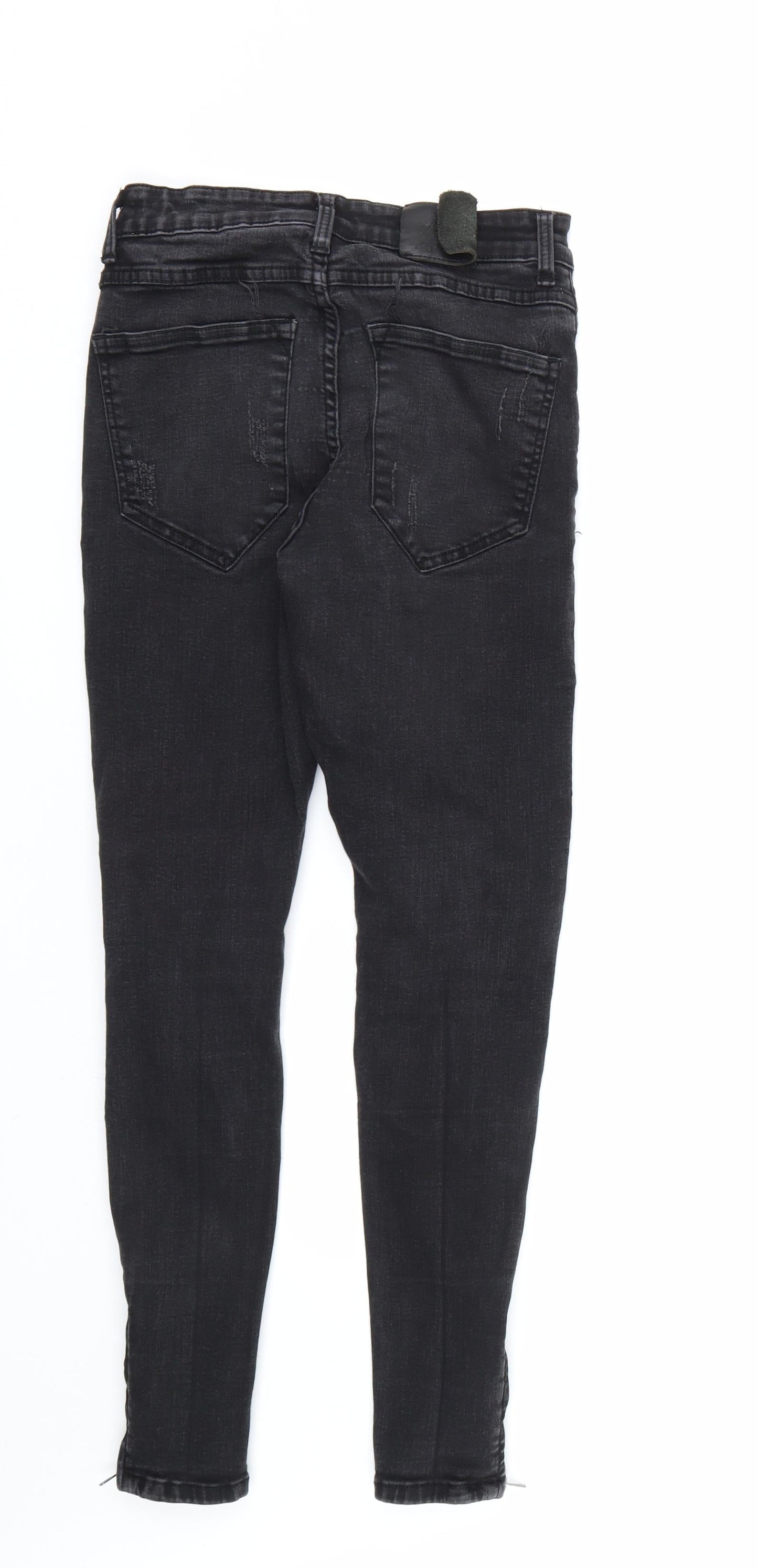Asylum denim Womens Black   Skinny Jeans Size 30 L27 in