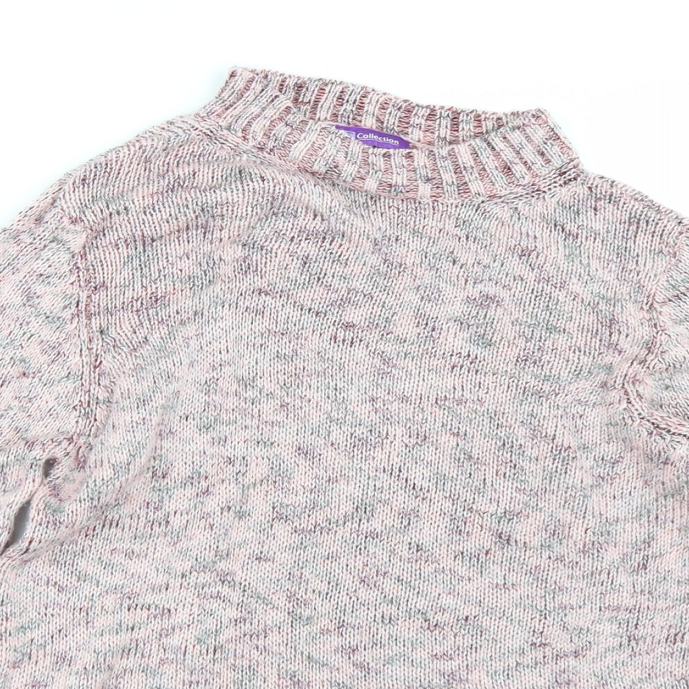 Womens UK Size 14 Collection Pink Pullover Jumper