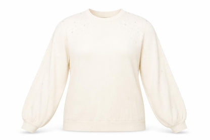 Womens UK Size 16 F&F Beige Pullover Jumper