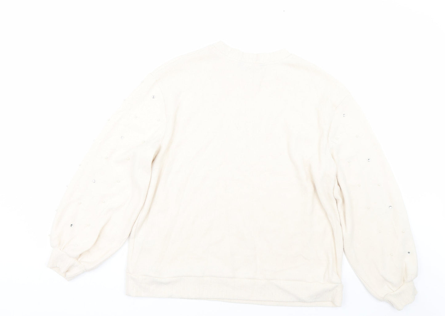 F&F Womens Beige   Pullover Jumper Size 16