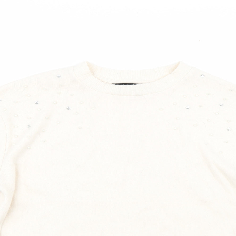 F&F Womens Beige   Pullover Jumper Size 16