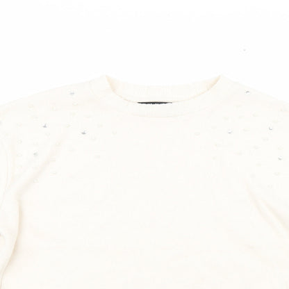 F&F Womens Beige   Pullover Jumper Size 16