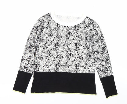 Womens UK Size 10 NEXT Black Pullover Jumper