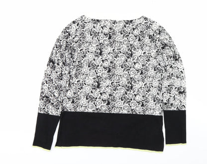 Womens UK Size 10 NEXT Black Pullover Jumper