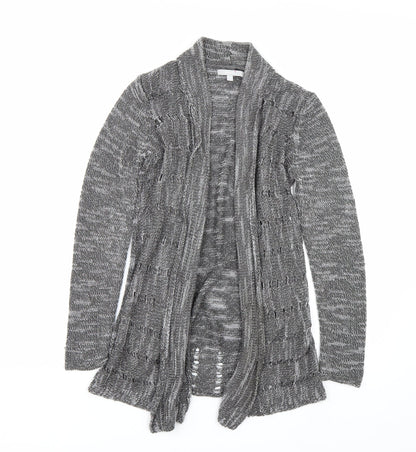 Womens UK Size 8 Per Una Grey Cardigan Jumper