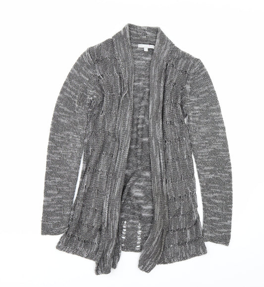 Womens UK Size 8 Per Una Grey Cardigan Jumper