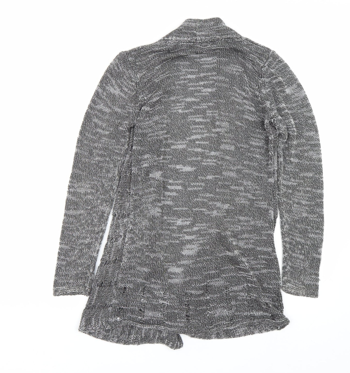 Womens UK Size 8 Per Una Grey Cardigan Jumper