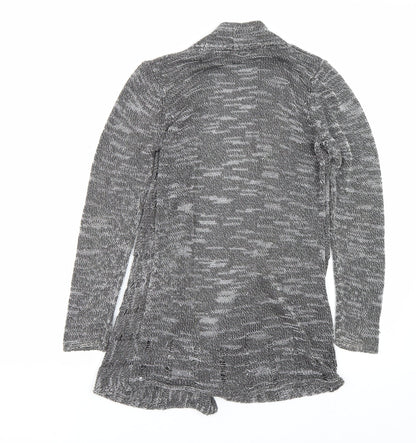 Womens UK Size 8 Per Una Grey Cardigan Jumper