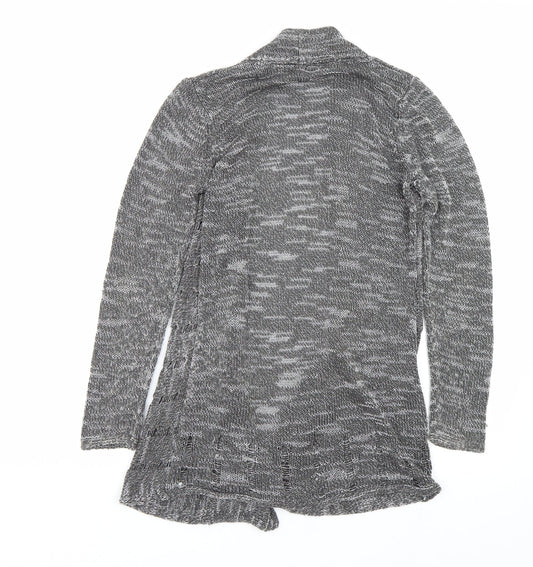 Womens UK Size 8 Per Una Grey Cardigan Jumper