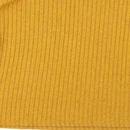 Primark Womens Yellow   Pullover Jumper Size S