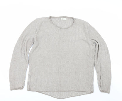 Womens UK Size M River Island Beige Pullover Jumper