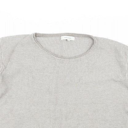 Womens UK Size M River Island Beige Pullover Jumper