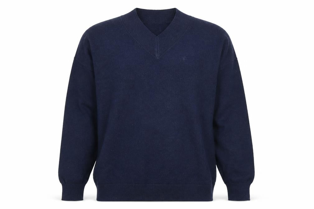 Mens UK Size M M&S Blue Pullover Jumper