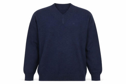 Mens UK Size M M&S Blue Pullover Jumper