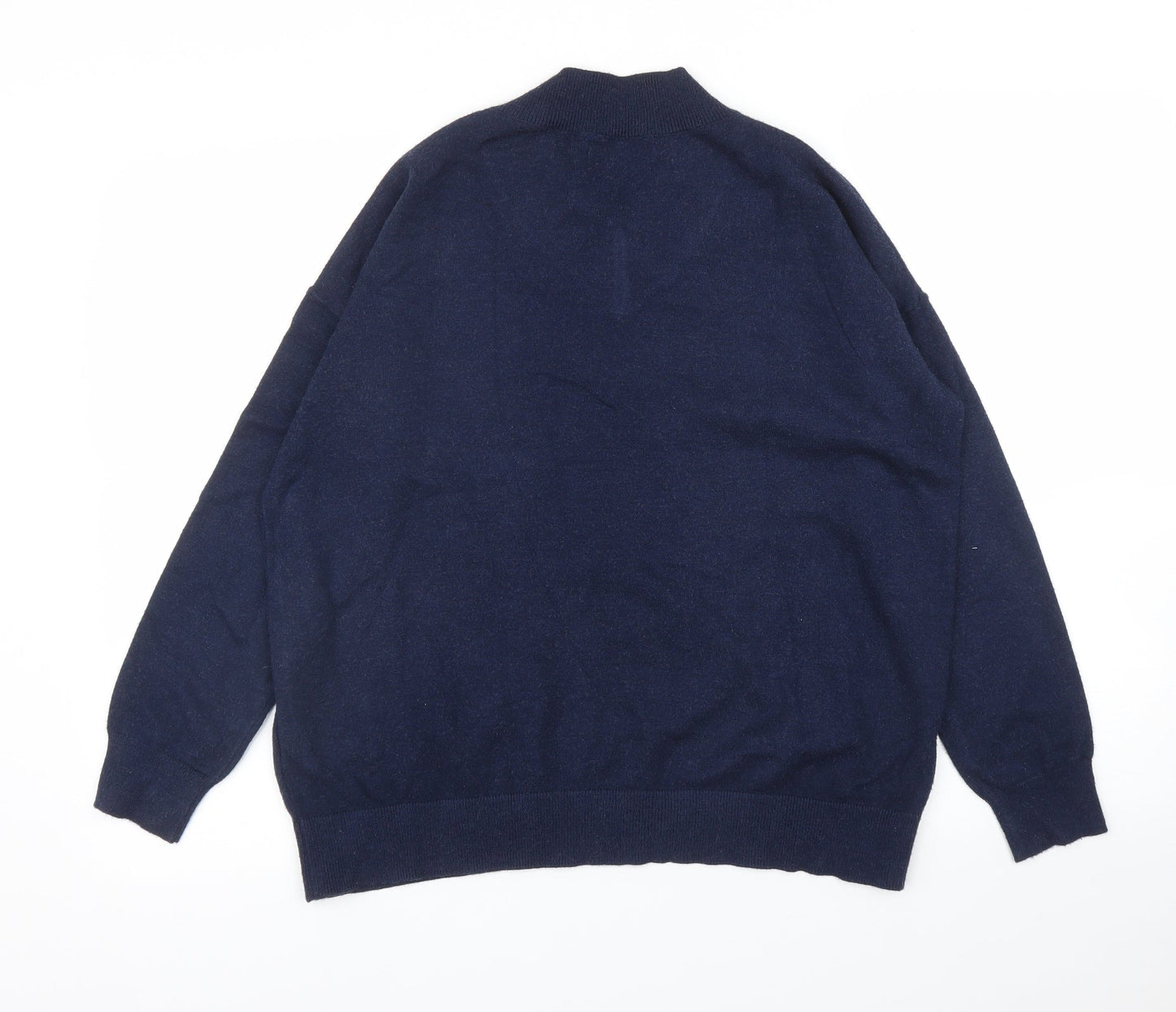 M&S Mens Blue   Pullover Jumper Size M