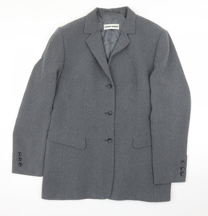 Gerry Weber Womens Grey   Jacket Blazer Size 14