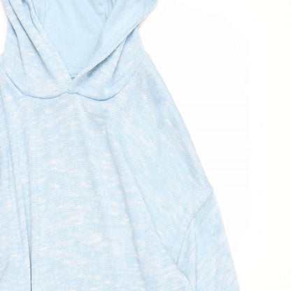 Nutmeg Girls Blue   Tunic Hoodie Size 12 Years