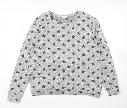 Womens UK Size 14 NEXT Grey Pullover Jumper