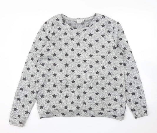 Womens UK Size 14 NEXT Grey Pullover Jumper