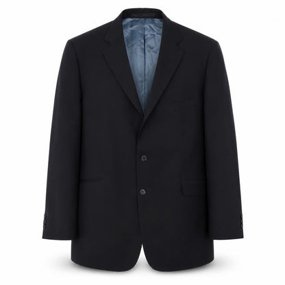 Mens UK Size 46 Impressions Regular Blue Suit Jacket