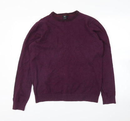 F&F Mens Purple   Pullover Jumper Size M