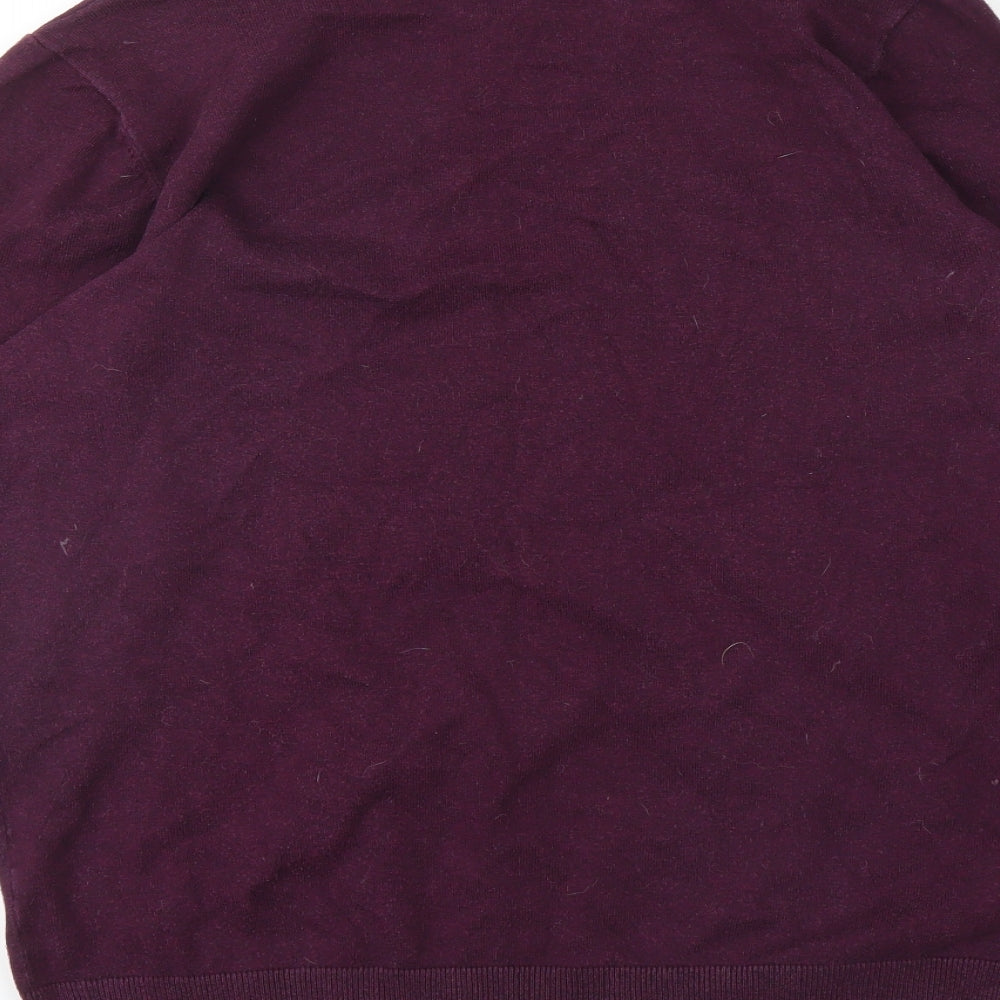 F&F Mens Purple   Pullover Jumper Size M