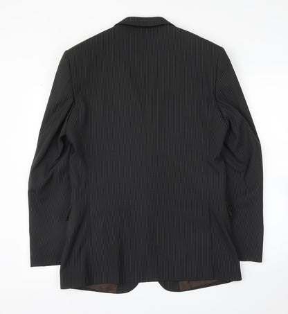 Mens UK Size 36 Milan Regular Black Suit Jacket