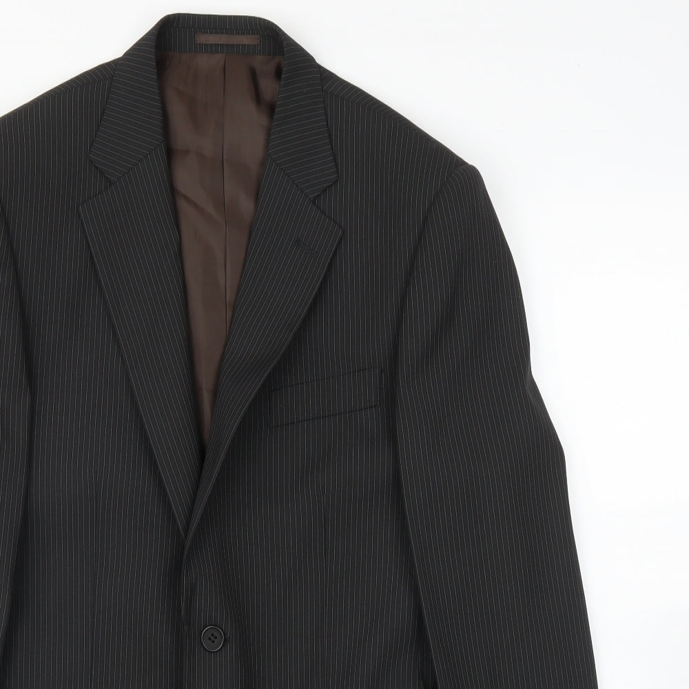 Mens UK Size 36 Milan Regular Black Suit Jacket