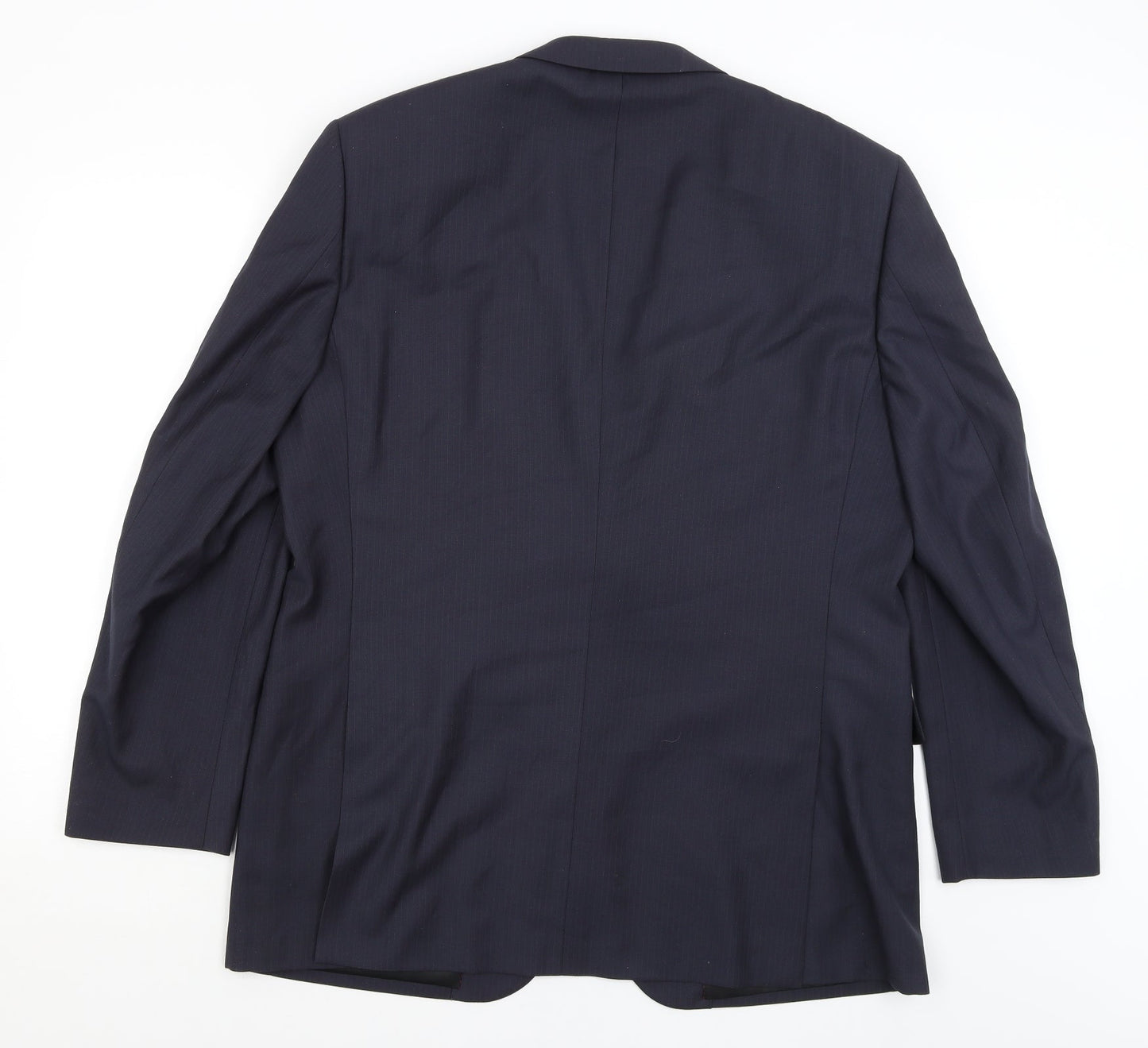 Mens UK Size XL Greenwoods Regular Blue Suit Jacket