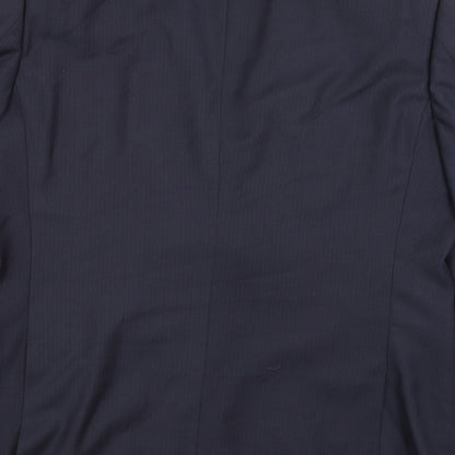 Mens UK Size XL Greenwoods Regular Blue Suit Jacket