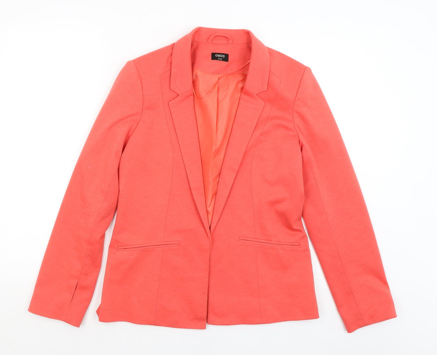 Oasis Womens Red   Jacket Blazer Size 12