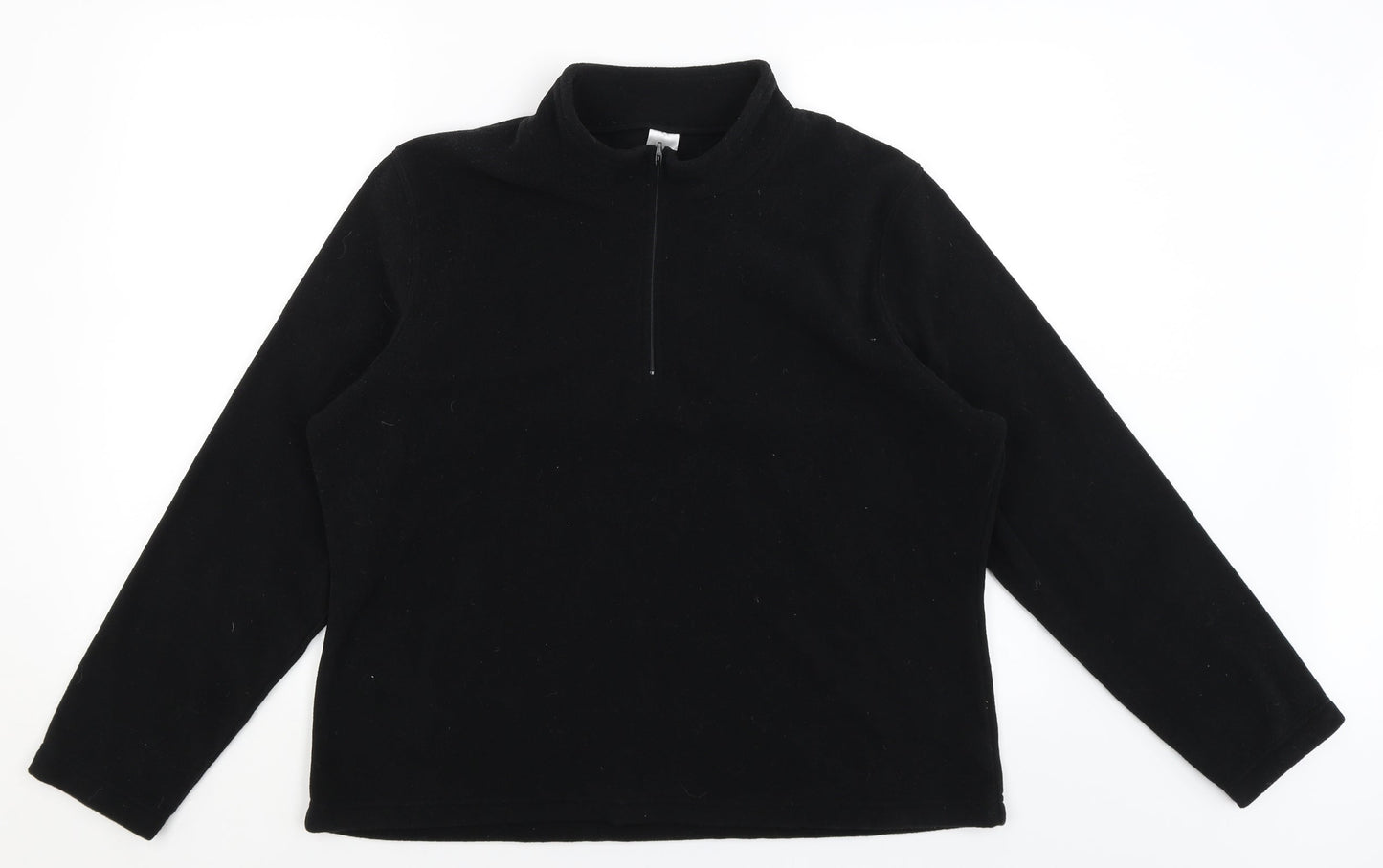 Womens UK Size 20 Preworn Black Pullover Jumper