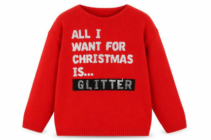 Front view of George girls’ red jumper, size 13-14, years - all i want