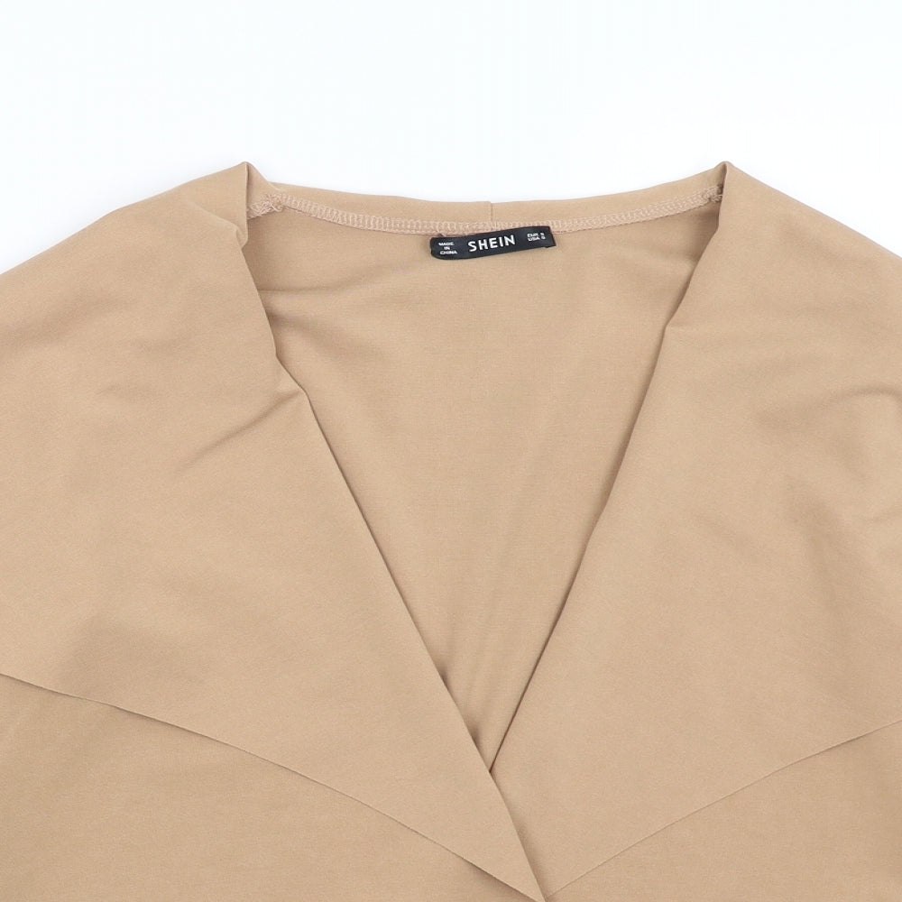 SheIn Womens Brown   Jacket Blazer Size S