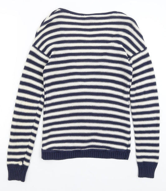 Womens UK Size 12 Divided Blue Cardigan Jumper