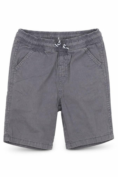 Front view of Matalan Baby Grey Cropped Trousers, size 12-18, Months