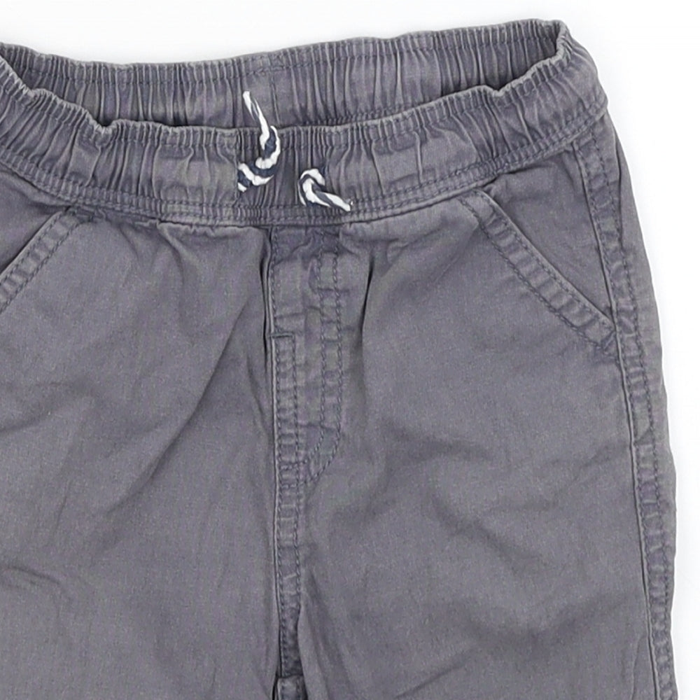 Matalan Baby Grey   Cropped Trousers Size 12-18 Months