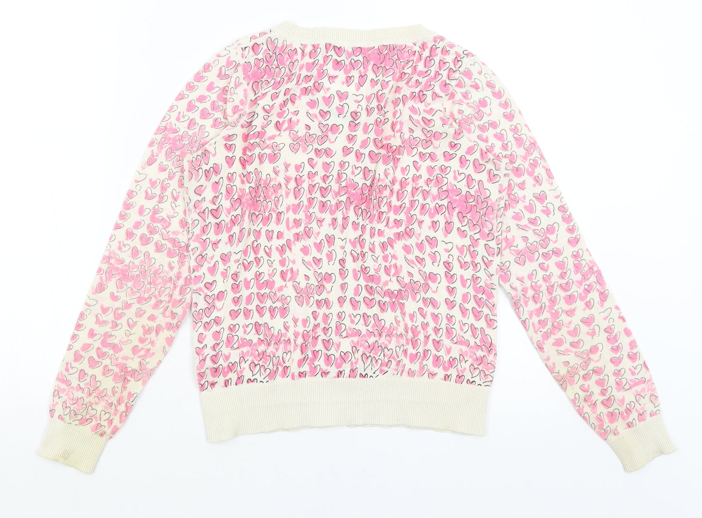 Womens UK Size 6 New Look Ivory Cardigan Jumper