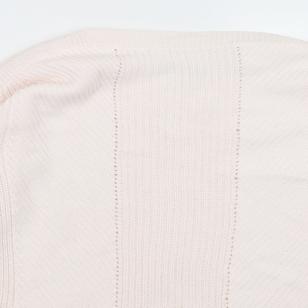 Womens UK Size S M&S Pink Pullover Jumper